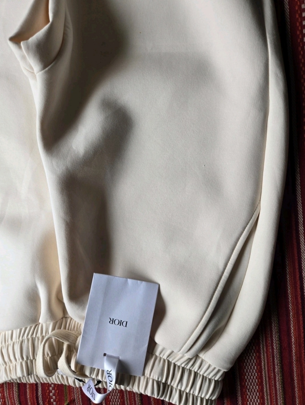 Dior Cream Floral Embroidered Hoodie & Joggers - Picture 14 of 15